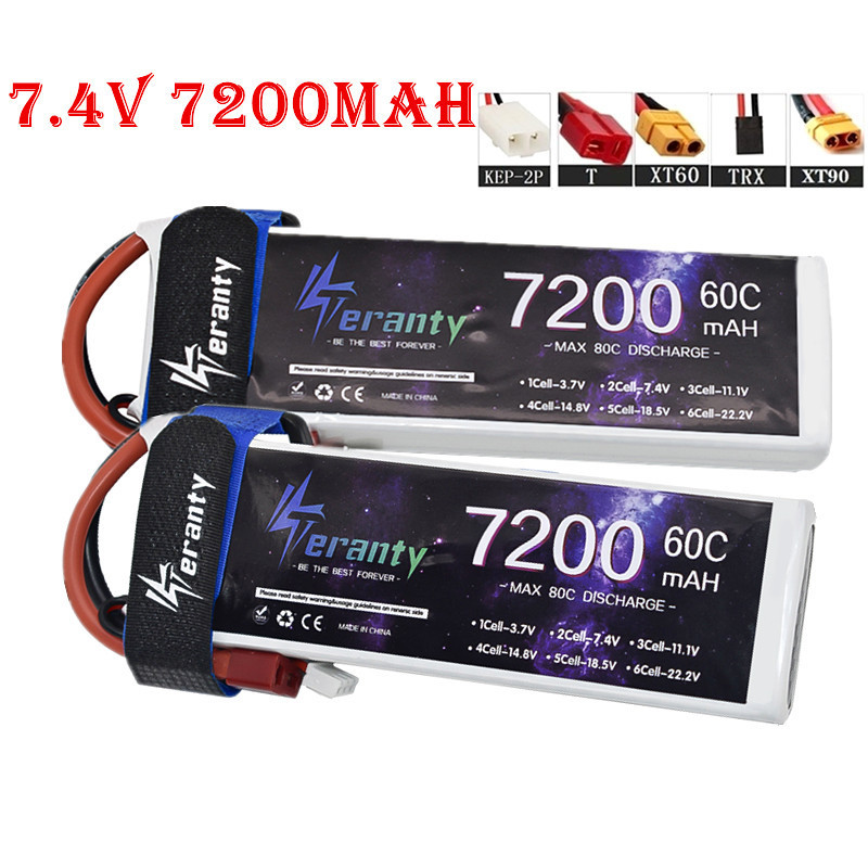 Upgrade 7200MAH 7.4V 60C LiPo  - Rc Helicopter Coaxial 评论和价格